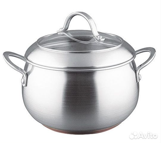 Кастрюля Vinzer Grand Majestic 89076 18 см., 3,3 л