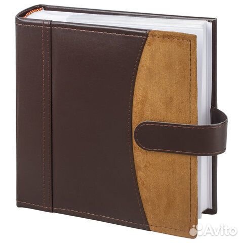 Фотоальбом brauberg на 200 фото 10х15 см, под глад