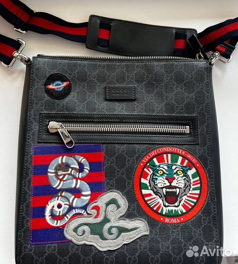 Gucci gg supreme сумка