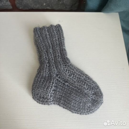 Носочки детские вязаные