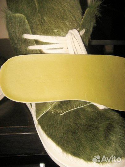 Rick Owens Geobasket pony hair