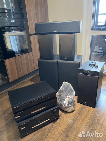 Аккустическа система, (harmon kardon + yamaha)