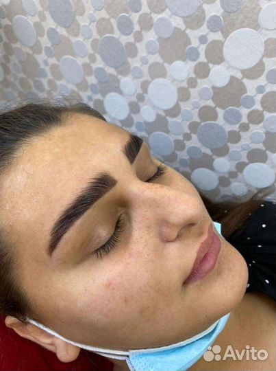 Маникюр/Ламинирование ресниц, бровей