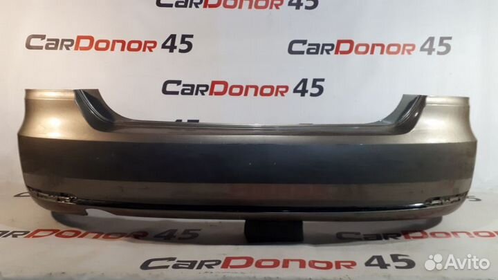 Бампер задний б/у для Volkswagen Polo (6RU807421D)