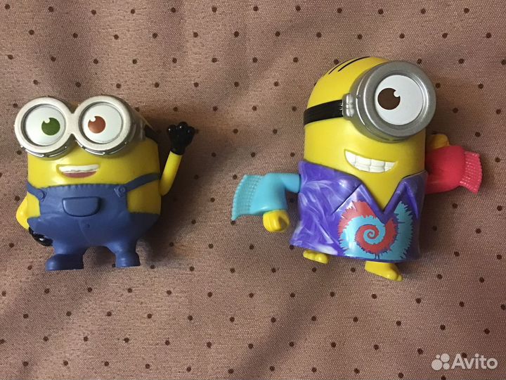 Игрушки из макдональдса миньоны