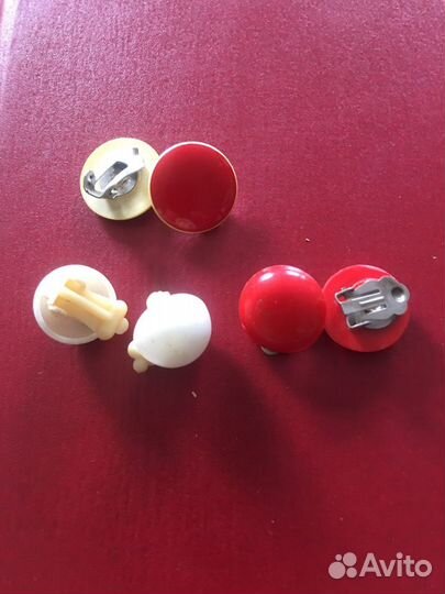 Винтажные клипсы