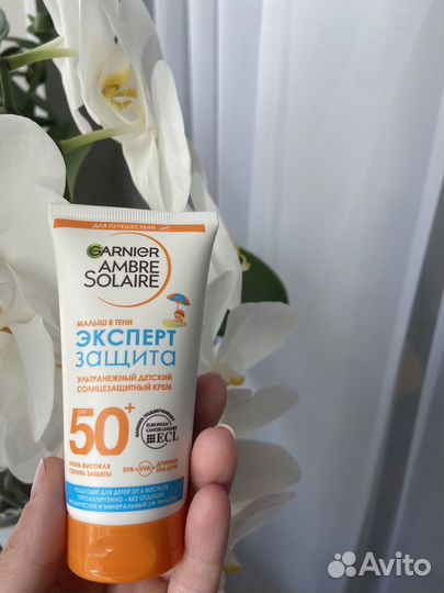 Солнцезащитный крем детский