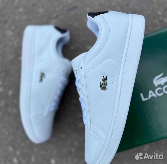 Кеды Lacoste белые