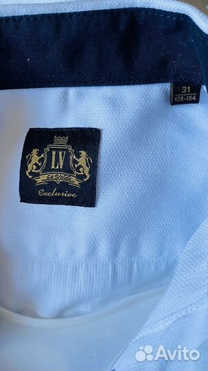 Рубашка на кнопках 128 р