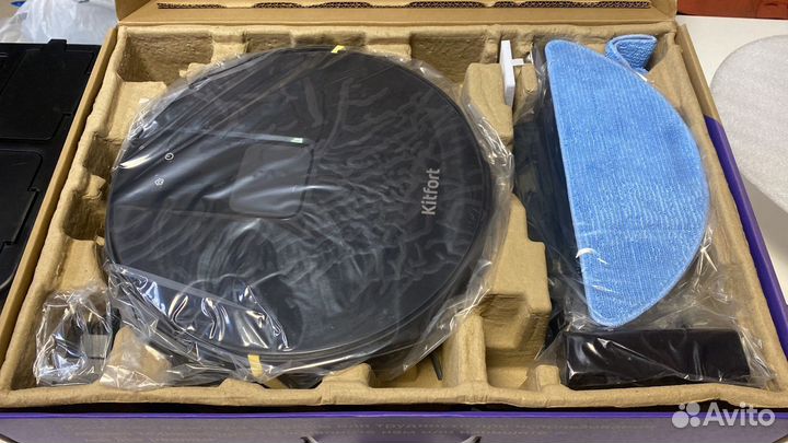 Моющий робот-пылесос Kitfort KT-572 (WI-FI)