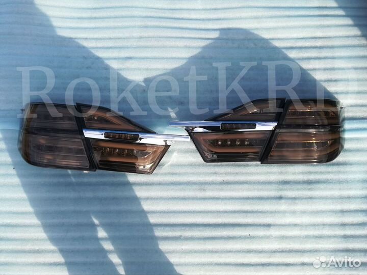 Фонарь задний Camry 55 14-17 г Диодные-Дымчатые