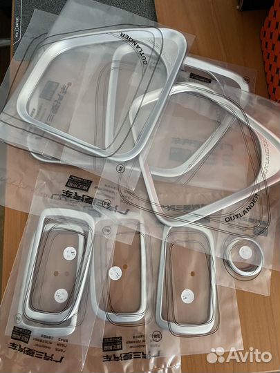 Декоративные накладки салона mitsubishi outlander