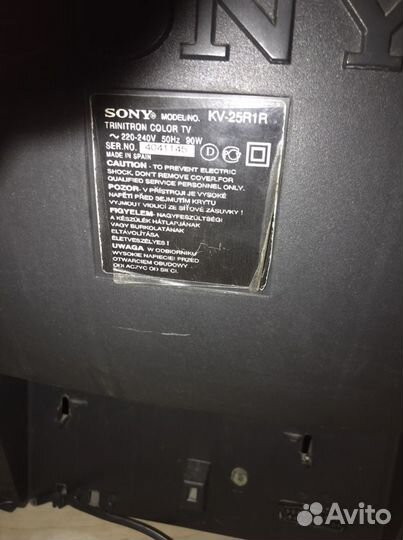 Телевизор Sony KV25R1R
