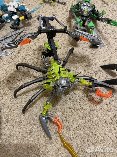 Lego bionicle коллекция