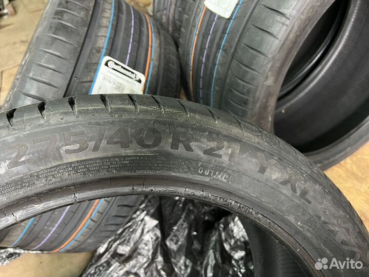 Continental ContiPremiumContact 7 275/40 R21 и 315/35 R21