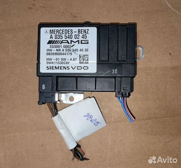 Блок управления бензонасосом Mercedes a0355400245