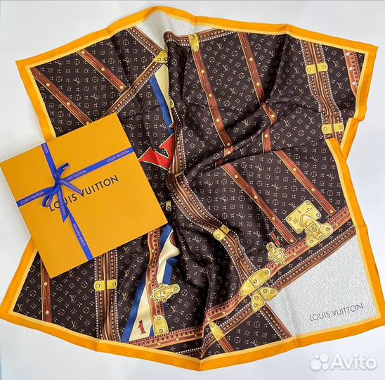 Платки шелковые Louis Vuitton