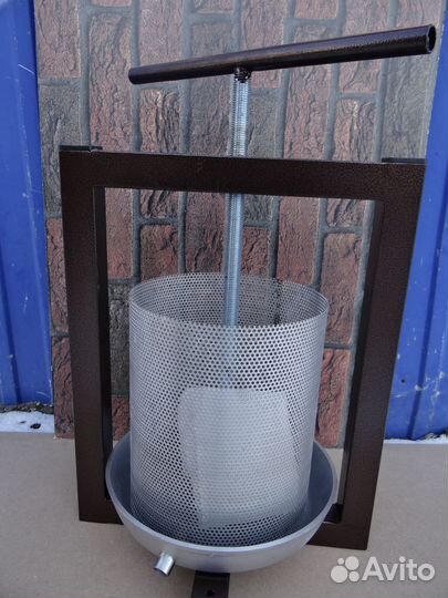 Соковыжималка-пресс, ручная винтовая, 12 л