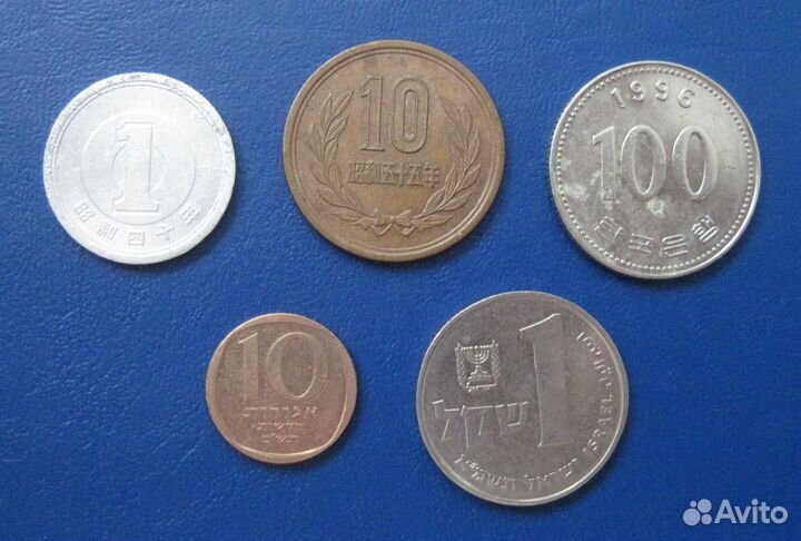 Монеты стран Азии Подборка