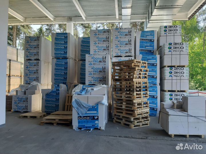 Стеновые блоки бонолит