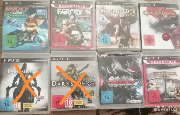 Игры для приставок ps3