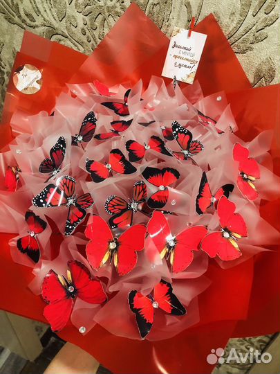Букет из бабочек