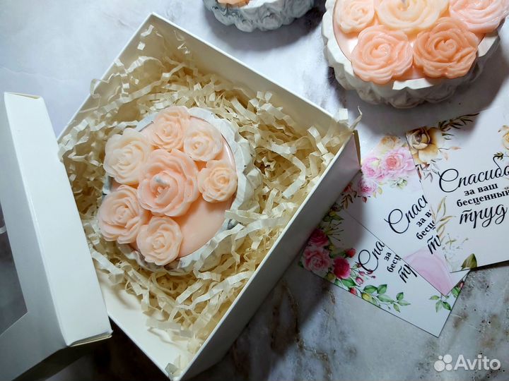 Свеча из соевого воска на любой праздник