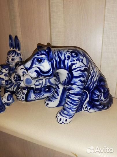 Авторская гжель пакетом