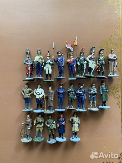 Оловянные солдатики коллекционные
