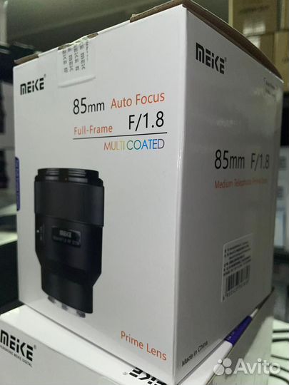 Объектив Meike 85mm F/1.8 STM RF-mount