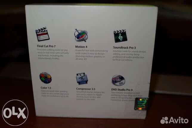 Продам Apple Final Cut Studio Retail MB642Z/A