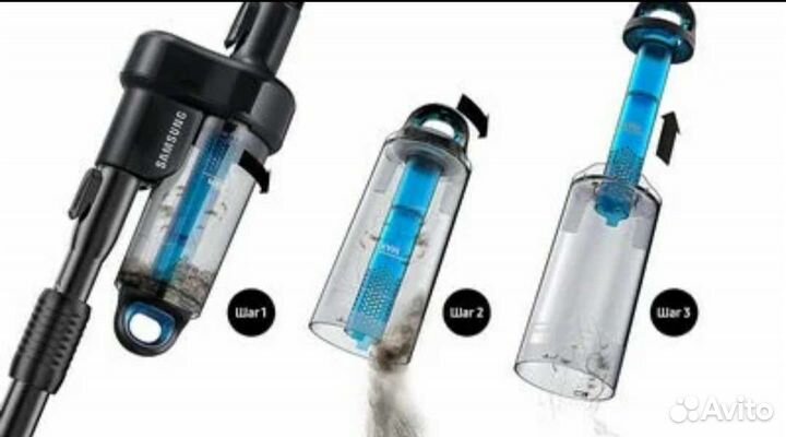 Циклонный фильтр для пылесоса Samsung