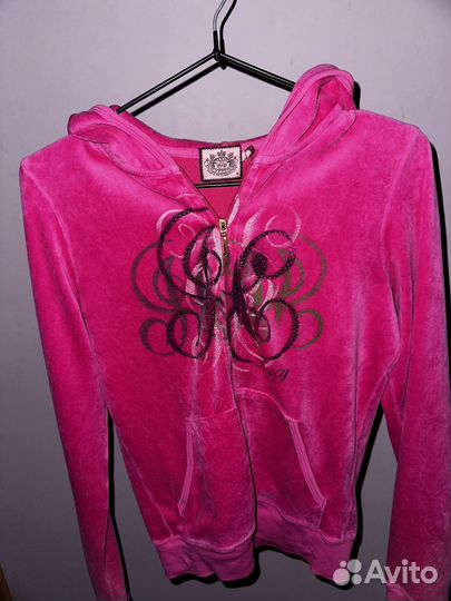 Juicy couture кофта розовая
