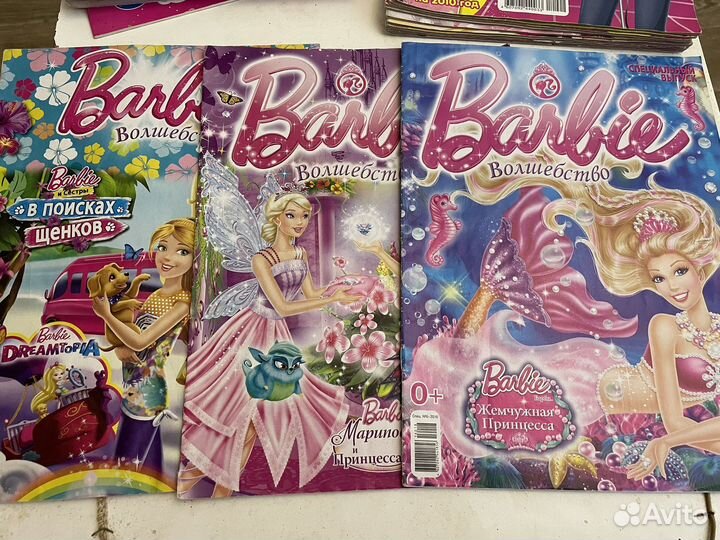 Журналы barbie, раскраски