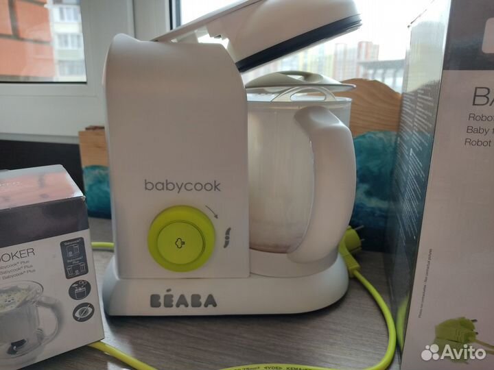 Пароварка блендер beaba babycook