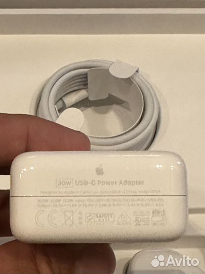 Блок питания Apple A2164 USB-C 30W с кабелем