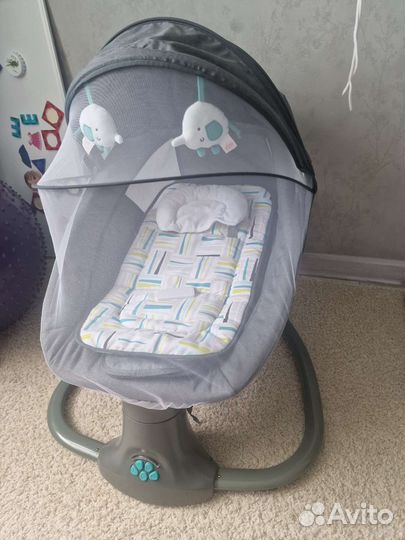 Детские качели шезлонг