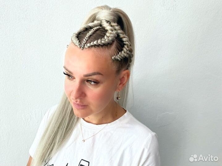 Брейды, косы, Афролоконы, кудри, наращивание