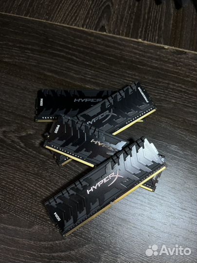 Оперативная память ddr4 Hyperx Predator 16gb 2666