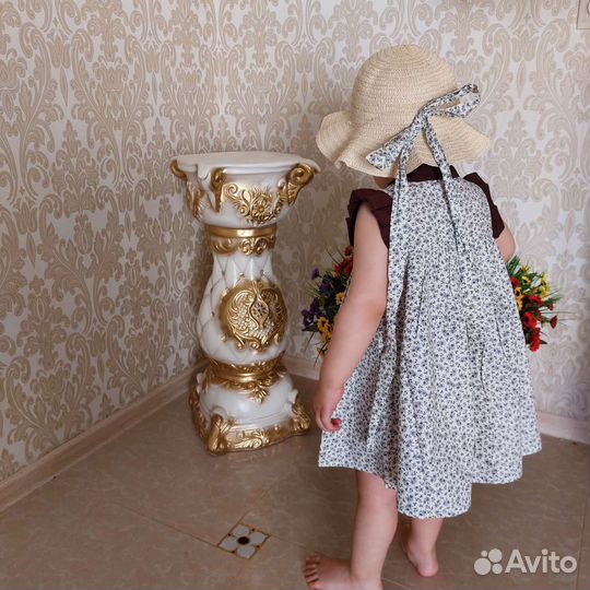 Детская одежда для девочек, платье с 2 до 6 лет