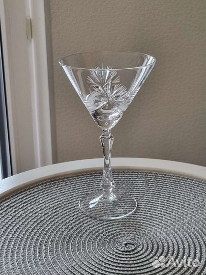 Хрустальные фужеры гусь хрустальный