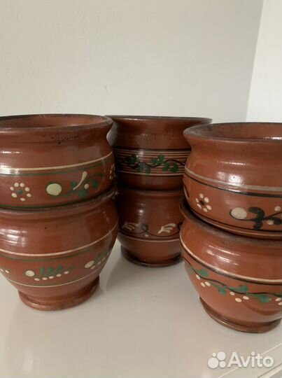 Глиняные горшки для запекания