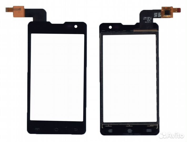 Тачскрин T399 VER1.2 для DNS S4003 черное