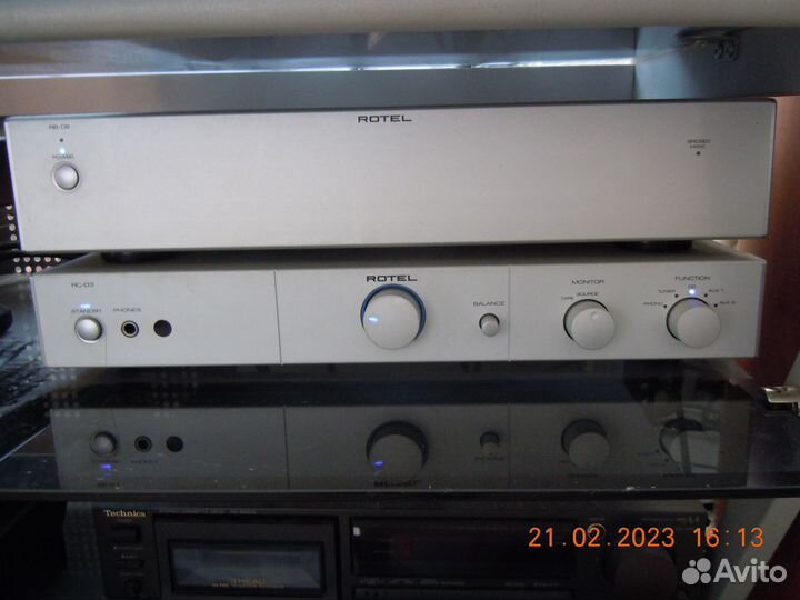 Усилитель Rotel rc 03/Rotel rb 06