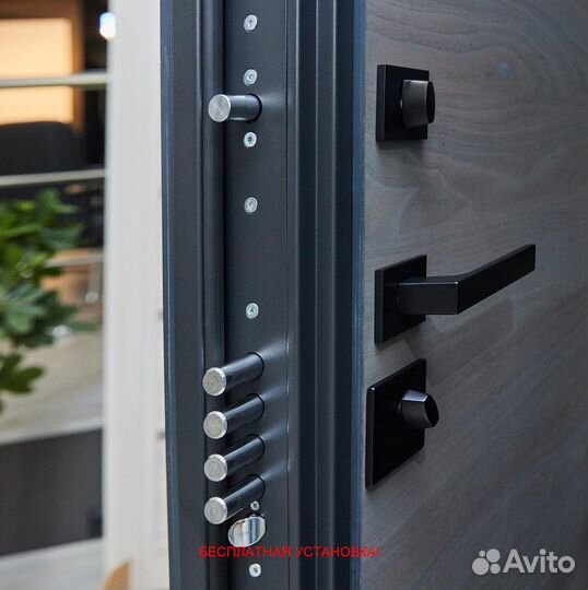 Дверь входная в квартиру с установкой