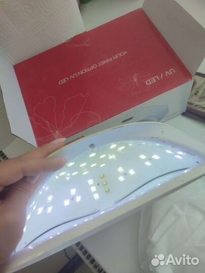 Уф лампа для ногтей