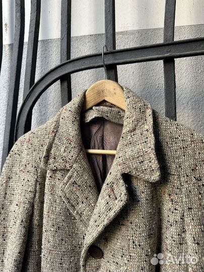 Пальто твидовое clipper craft made in usa винтаж