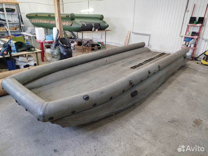 Плот для аэролодки б/у