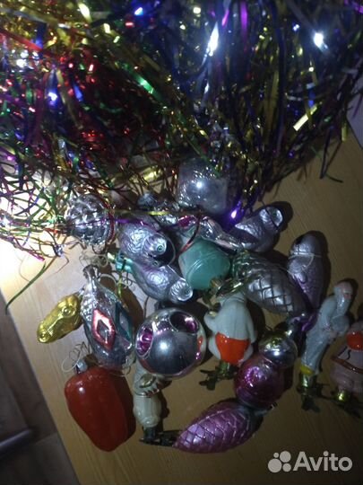 Ёлочные игрушки 50-80г