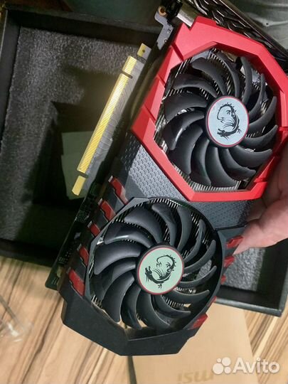 Видеокарта MSI GTX 1050 Ti Gaming X 4g